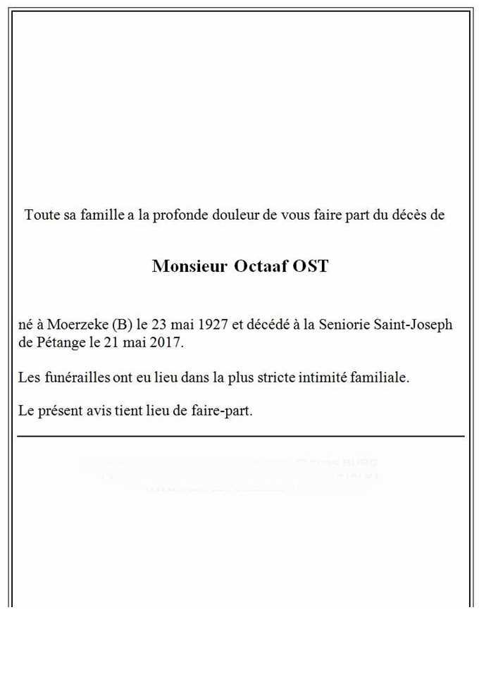 Monsieur Octaaf OST 