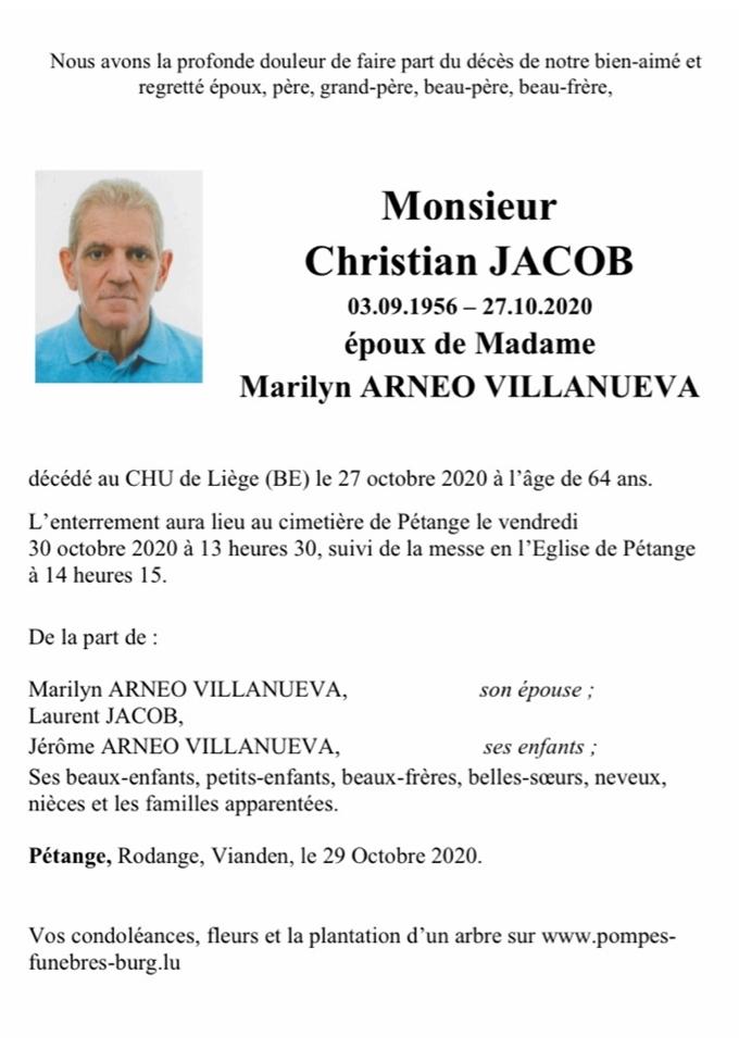 Monsieur Christian JACOB 
