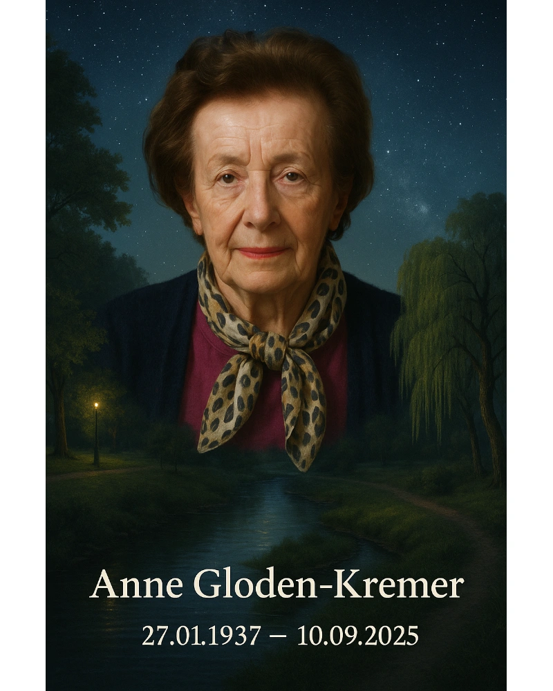 Traueranzeige für Anne Gloden-Kremer