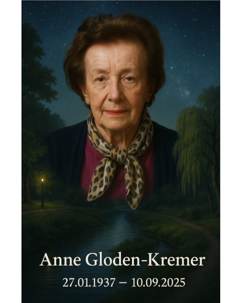 Traueranzeige für Anne Gloden-Kremer