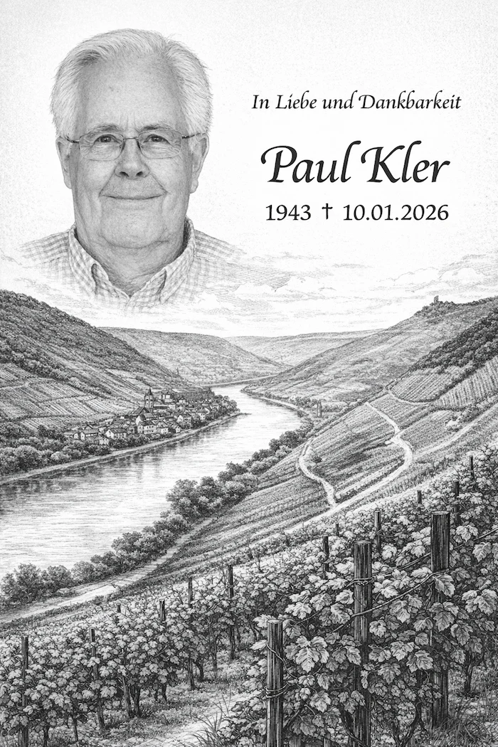 Traueranzeige für Paul Kler