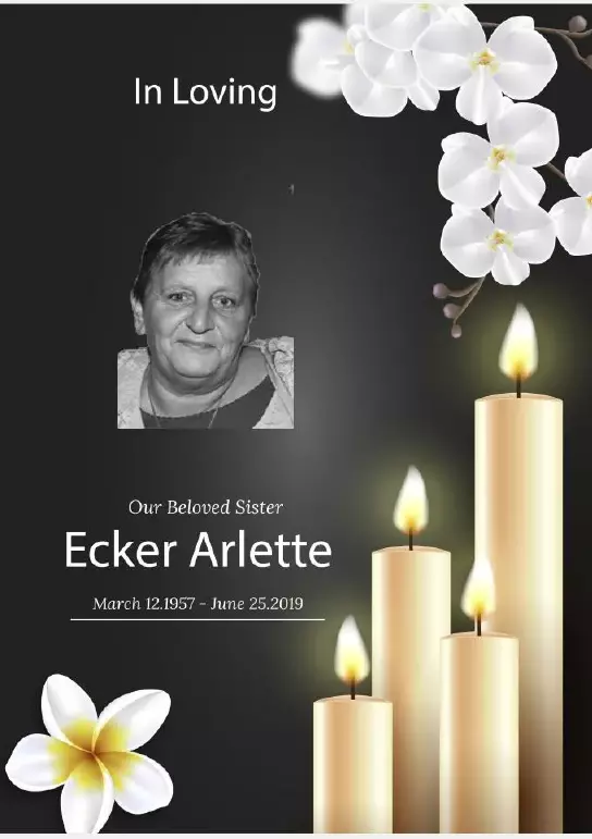 Traueranzeige für Arlette Ecker
