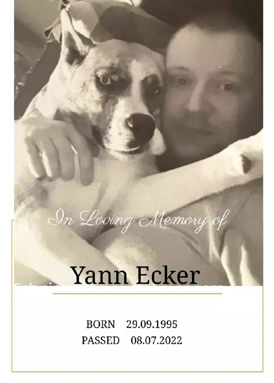 Traueranzeige für Yann Ecker