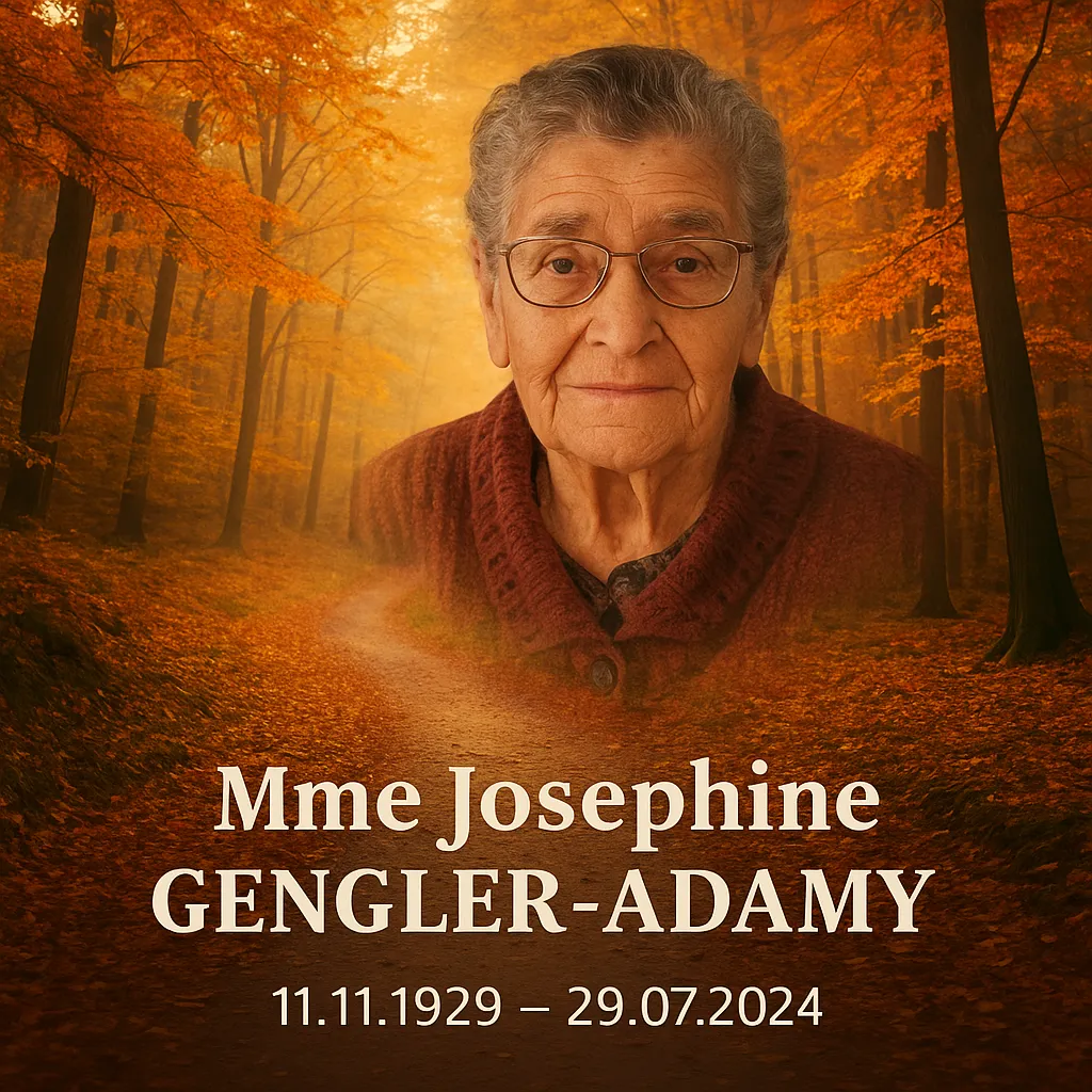 Traueranzeige für Josephine Gengler-Adamy
