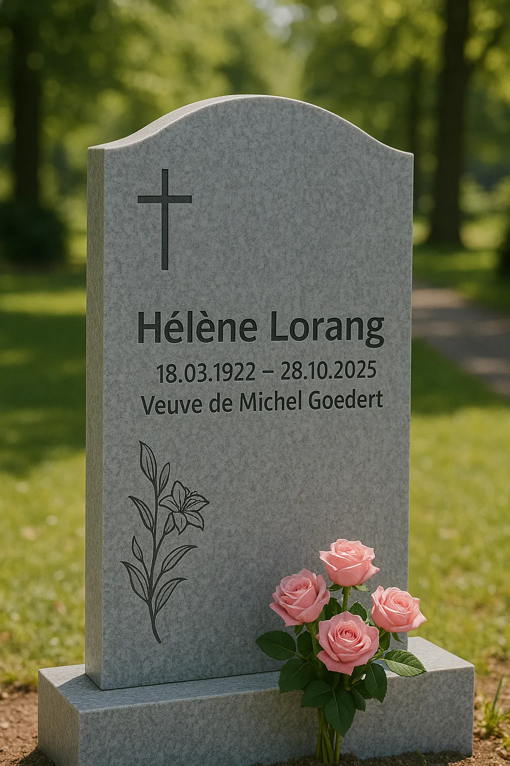 Traueranzeige für Hélène Lorang
