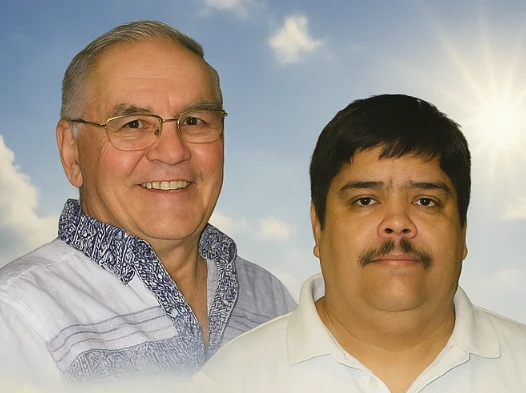 Portrait von Léon & Romain Rickal