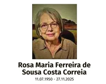 Traueranzeige für Rosa Maria Ferreira De Sousa Costa Correia