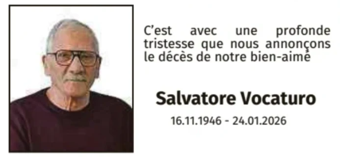 Traueranzeige für Salvatore Vocaturo