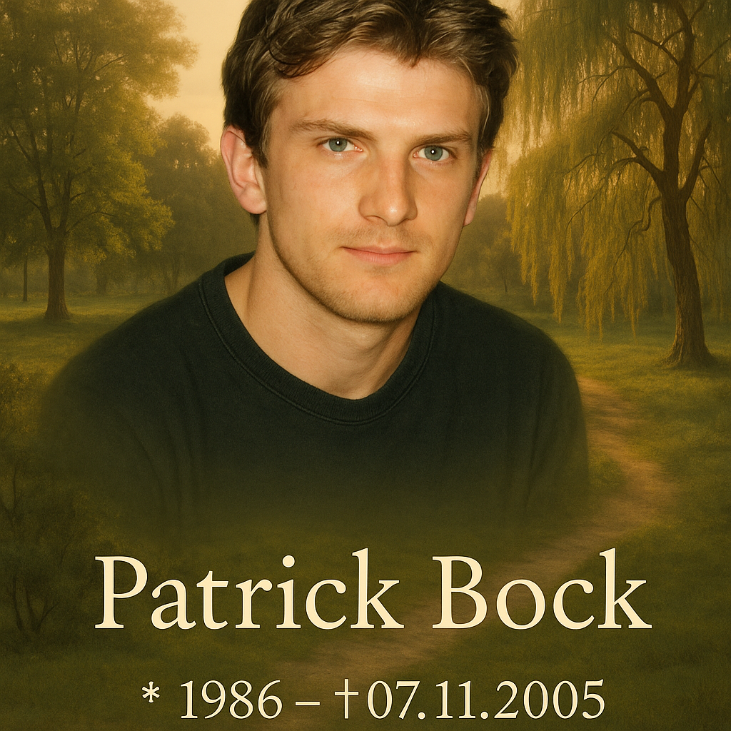Traueranzeige für Patrick Bock