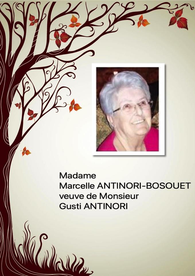 Madame Marcelle ANTINORI-BOSQUET 
